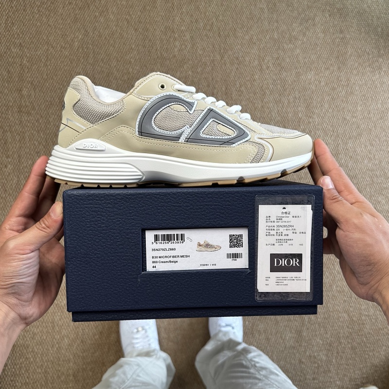 Dior B30 Sneakers · Raw Apricot 9