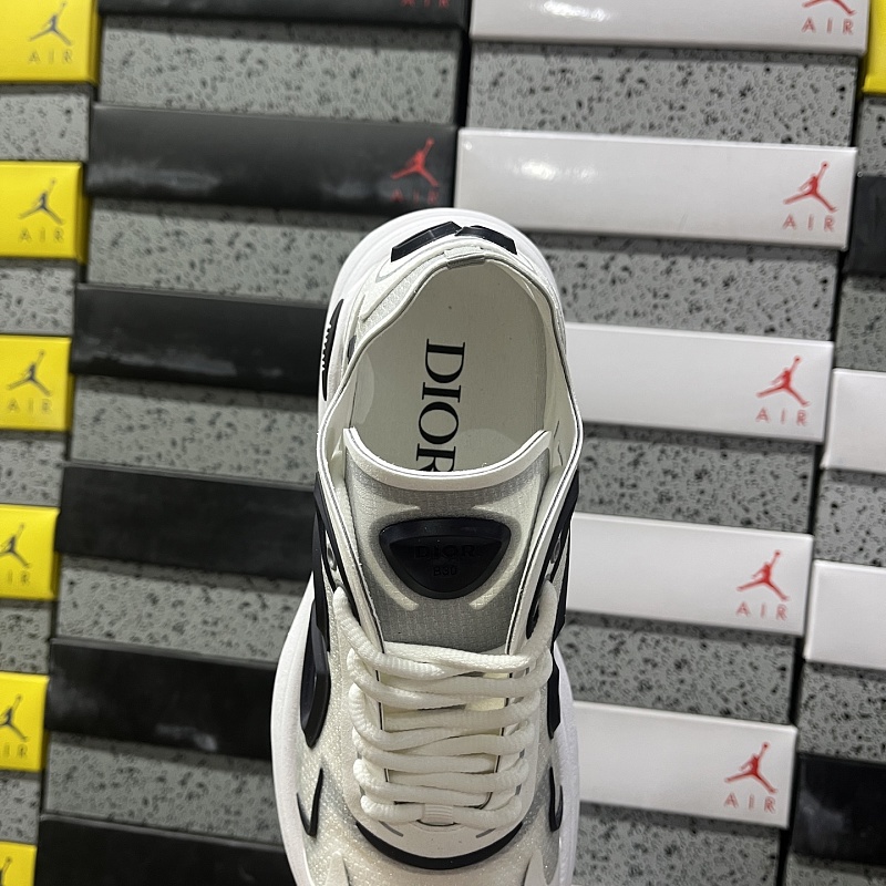 Dior B30 Sneakers · White Black 4