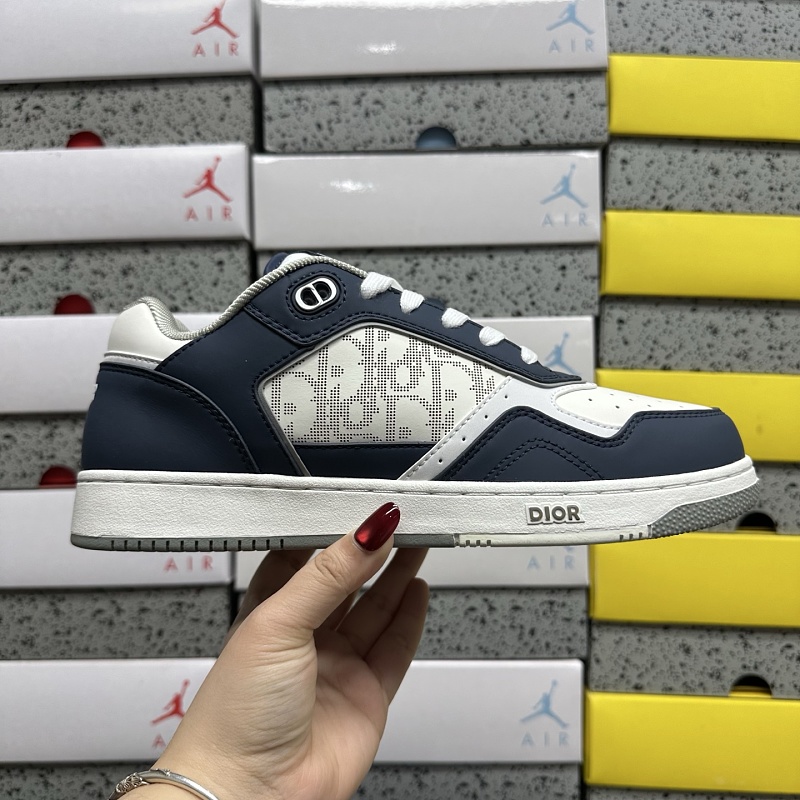 Dior B27 Sneakers · Navy White 9