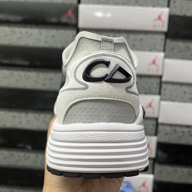 Dior B30 Sneakers · White Black 2