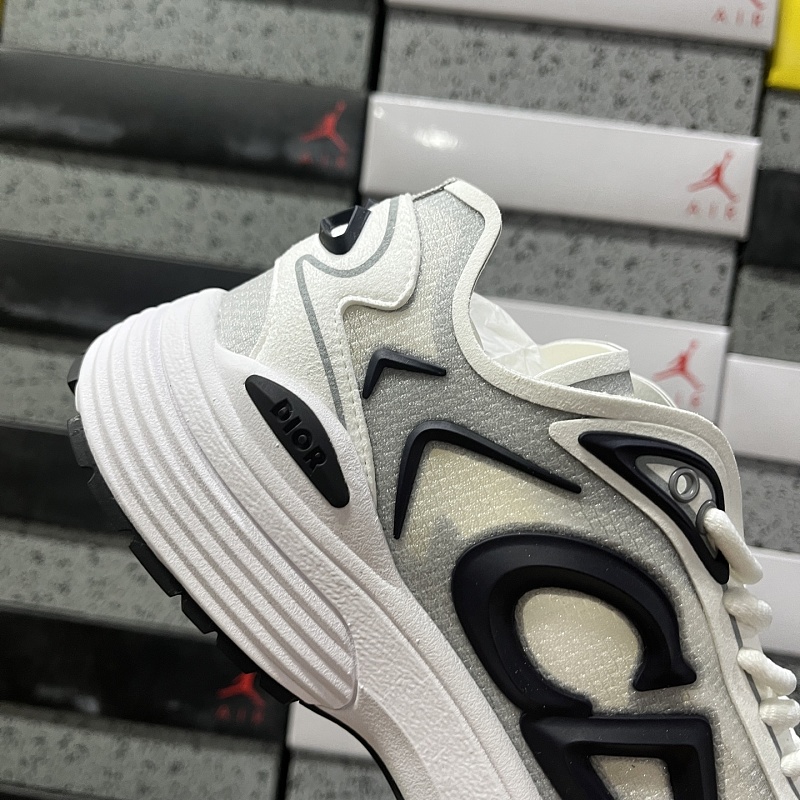 Dior B30 Sneakers · White Black 6