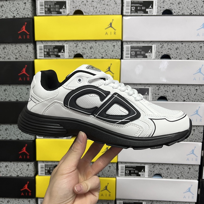 Dior B30 Sneakers · White Black