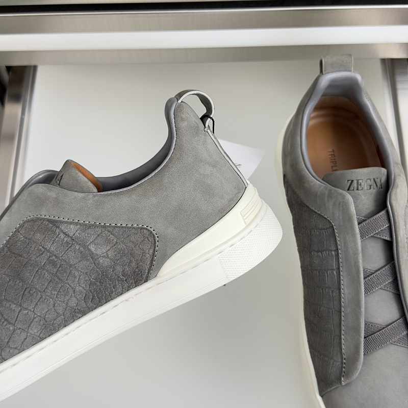 Men's Casual Skateboard Sneakers · White · 4