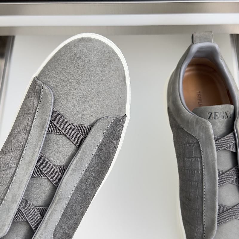 Men's Casual Skateboard Sneakers · White · 3