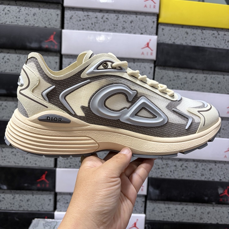 Dior B30 Sneakers · Cream Gray 5
