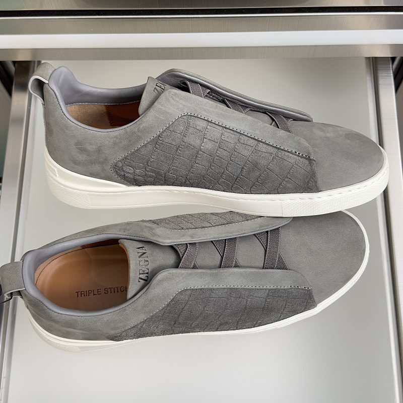 Men's Casual Skateboard Sneakers · White · 5