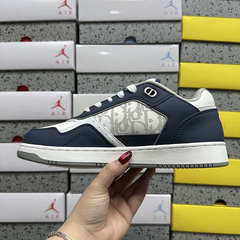 Dior B27 Sneakers · Navy White 8