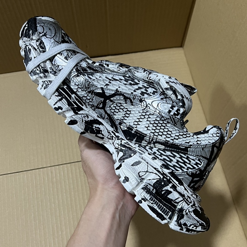 3XL 35-46 巴黎3XL 黑白纹9010（涂鸦） · 2