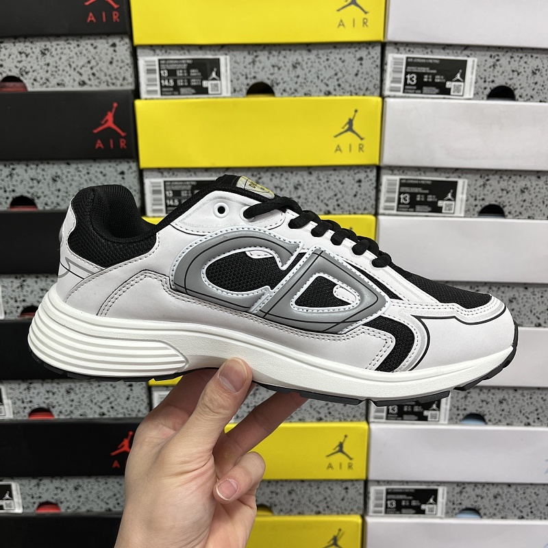 Dior B30 Sneakers · White Black 4