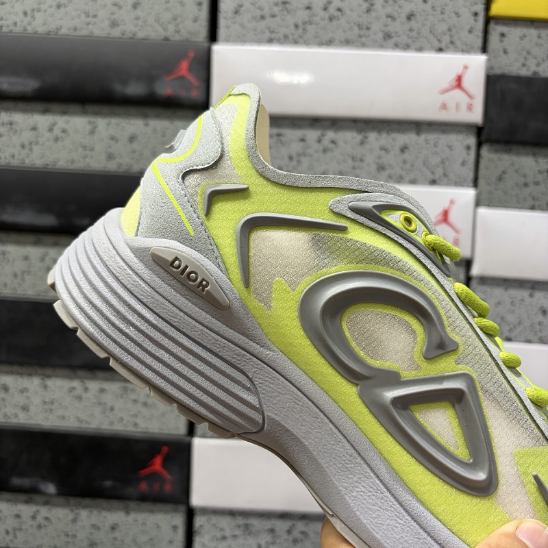 Dior B30 Sneakers · Gray Yellow 5