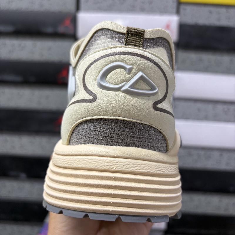 Dior B30 Sneakers · Cream Gray 4