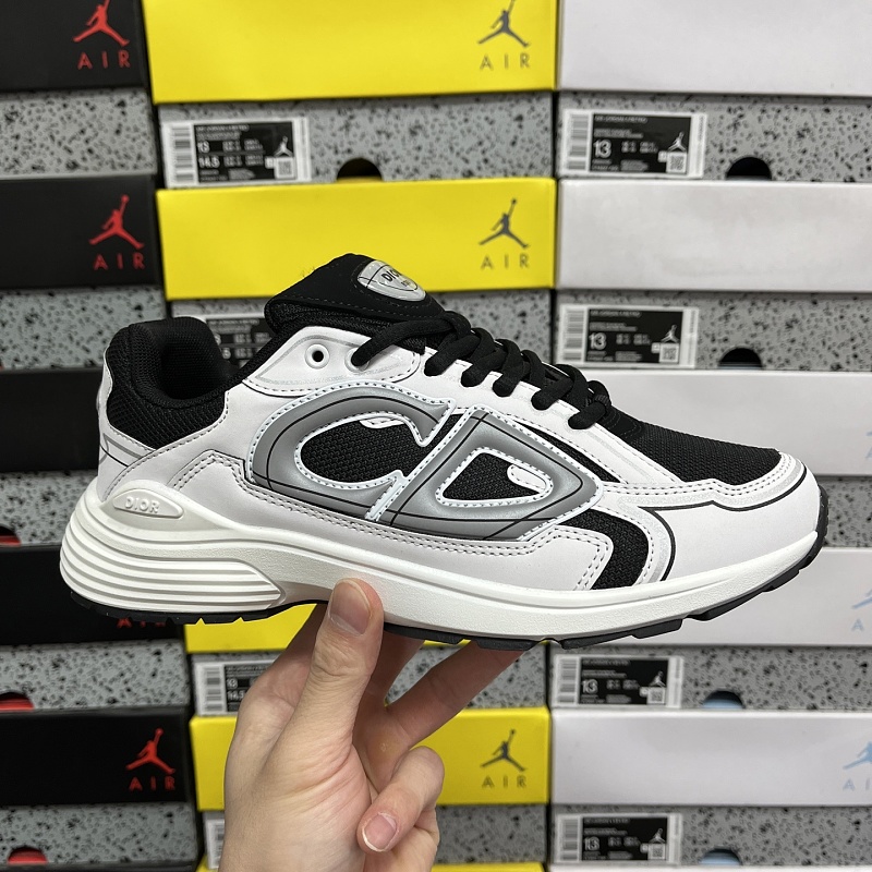 Dior B30 Sneakers · White Black 9