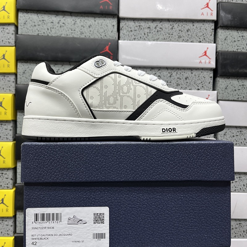 Dior B27 Sneakers · White Black 10