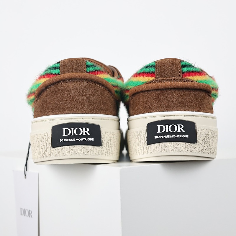 Low Top Casual Sneaker Brown Multi