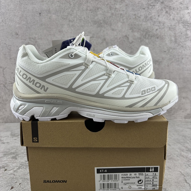 Salomon XT-6 Sneakers Glacier White · 2