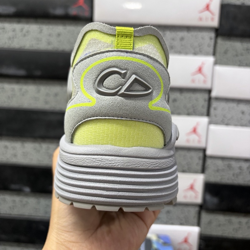 Dior B30 Sneakers · Gray Yellow