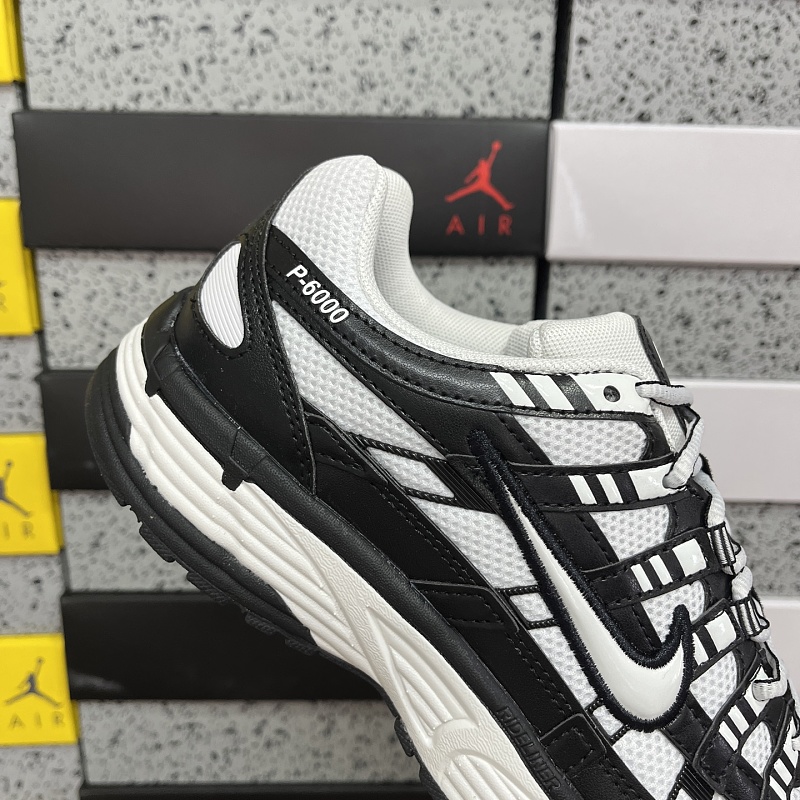 Nike P-6000 Black White Panda Sneakers 6
