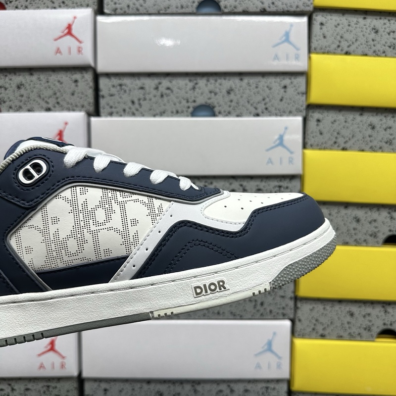Dior B27 Sneakers · Navy White 5