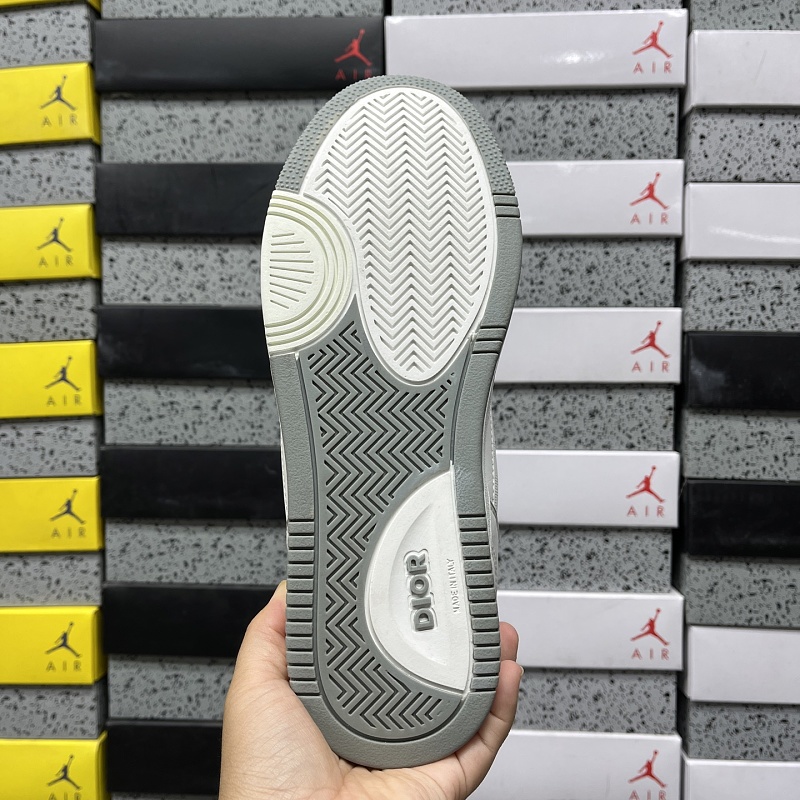 Dior B27 Sneakers · White Gray