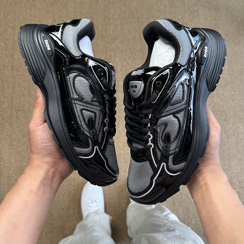Dior B30 Sneakers · Black Sequin 3