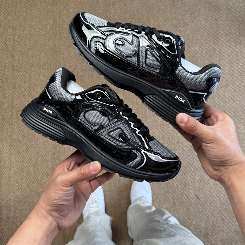 Dior B30 Sneakers · Black Sequin 2