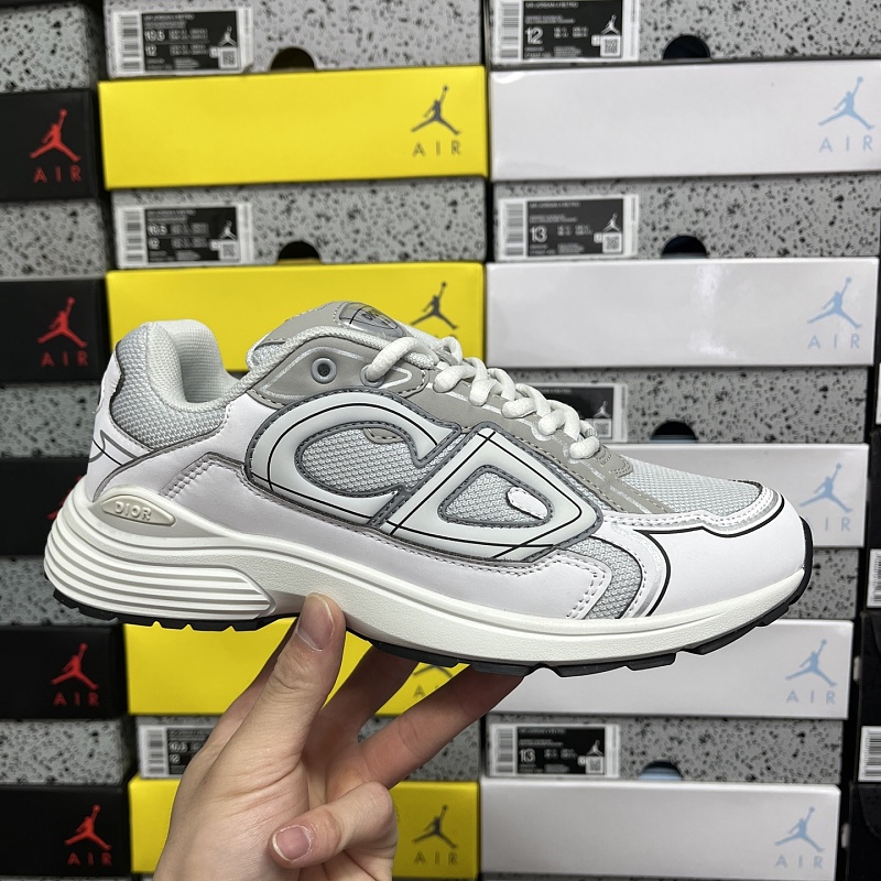 Dior B30 Sneakers · Grey White