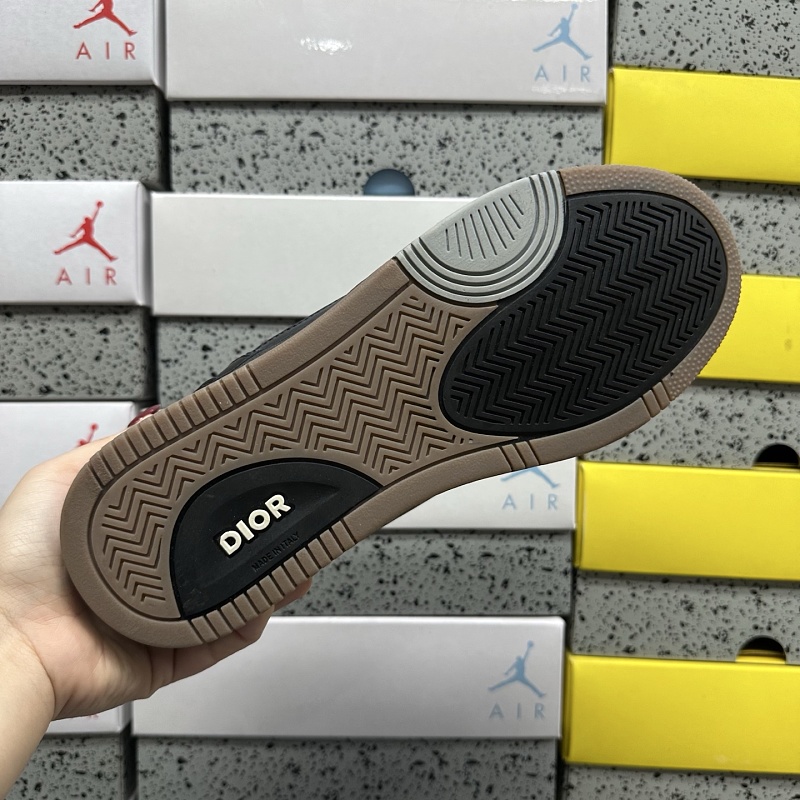 Dior B27 Sneaker Black Leather 2