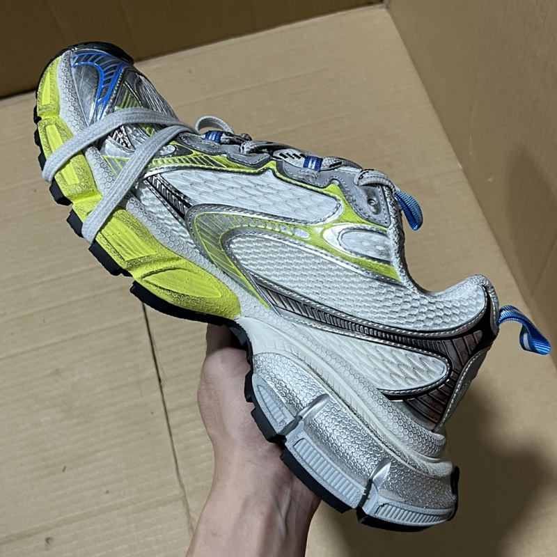 3XL 35-46 巴黎3XL蓝白荧光黄 9074 · 2