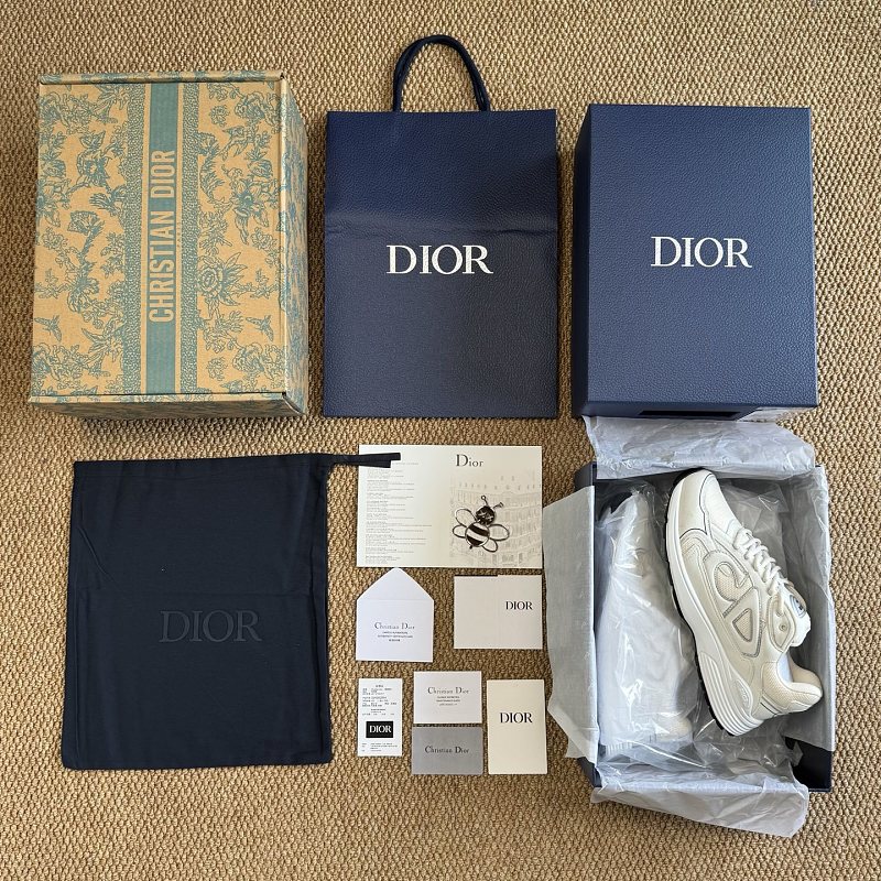 Dior B30 Sneakers · Cream Apricot