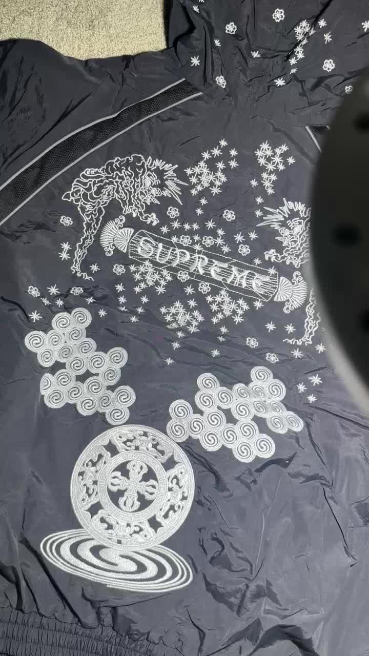 Supreme Aoi Black Track Jacket 2