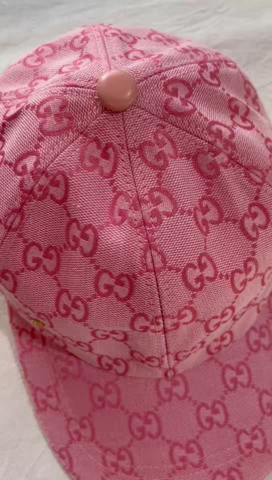 Pink Cotton Cap