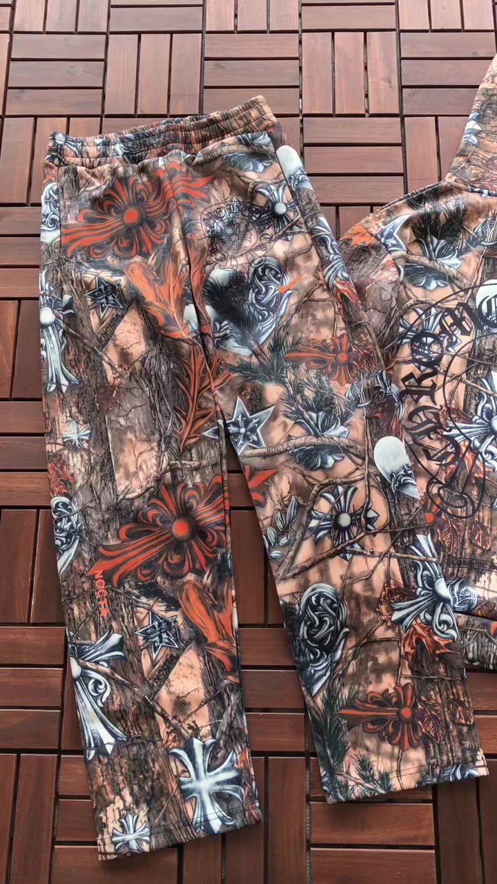 Top Pants N C A & Ch Om He Rts & N K Hoodie Trousers 8