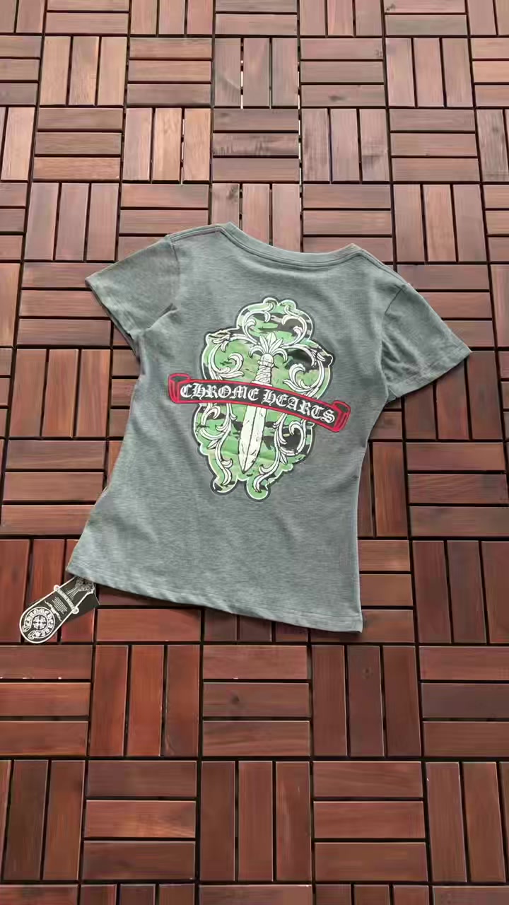 Chrome Hearts T-shirt Woman 2