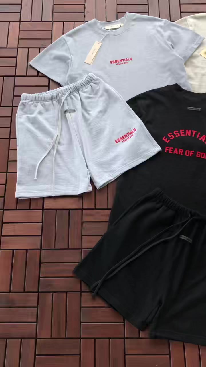 Top Pants Fog T-shirt Shorts 3