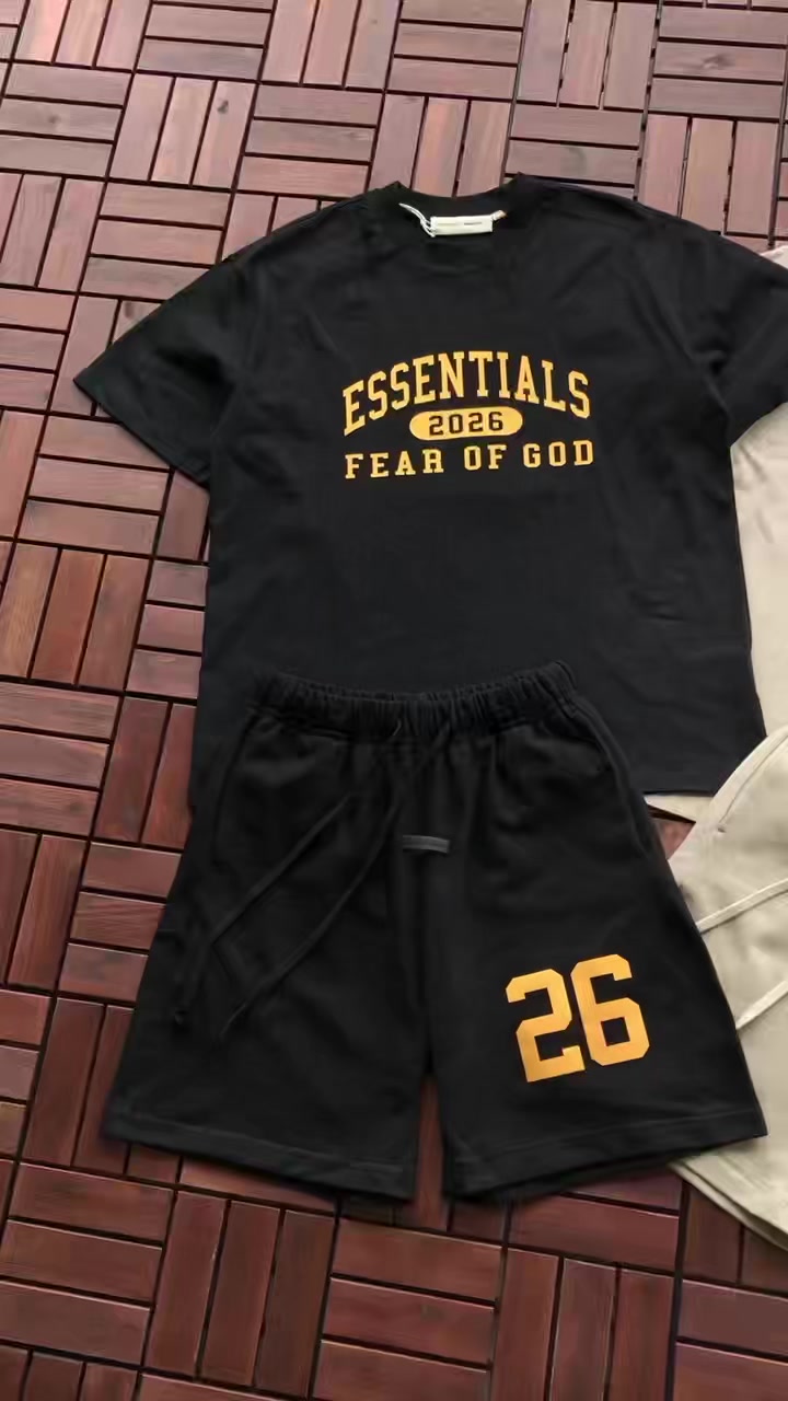Top Pants Fog T-shirt Shorts 3