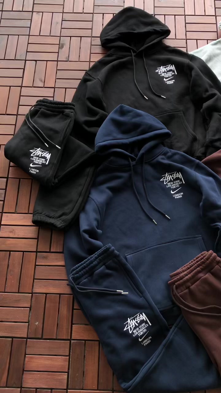 Top Pants N K & St S Y Hoodie Trousers Fleece 3