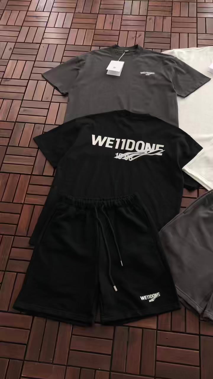 Top Pants We11done T-shirt Shorts · 6