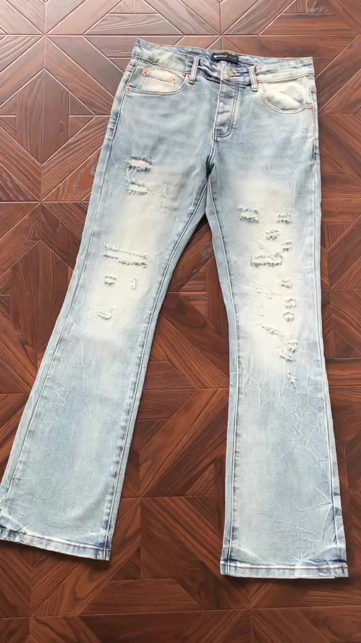 Purple Brand Trousers · 4