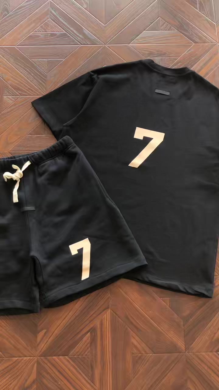 Top Pants Fog T-shirt Shorts 5