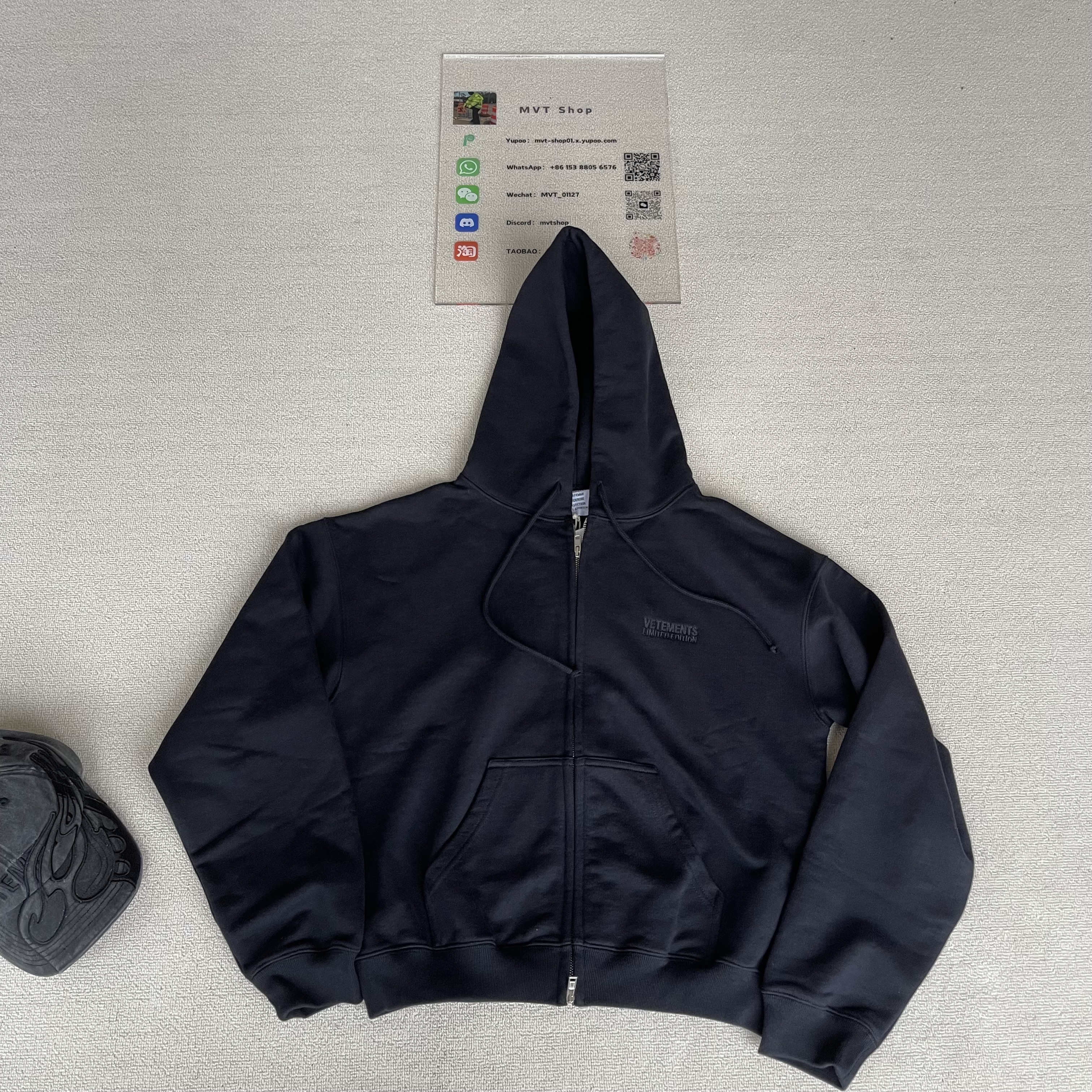 Vetements fit tts hoodie